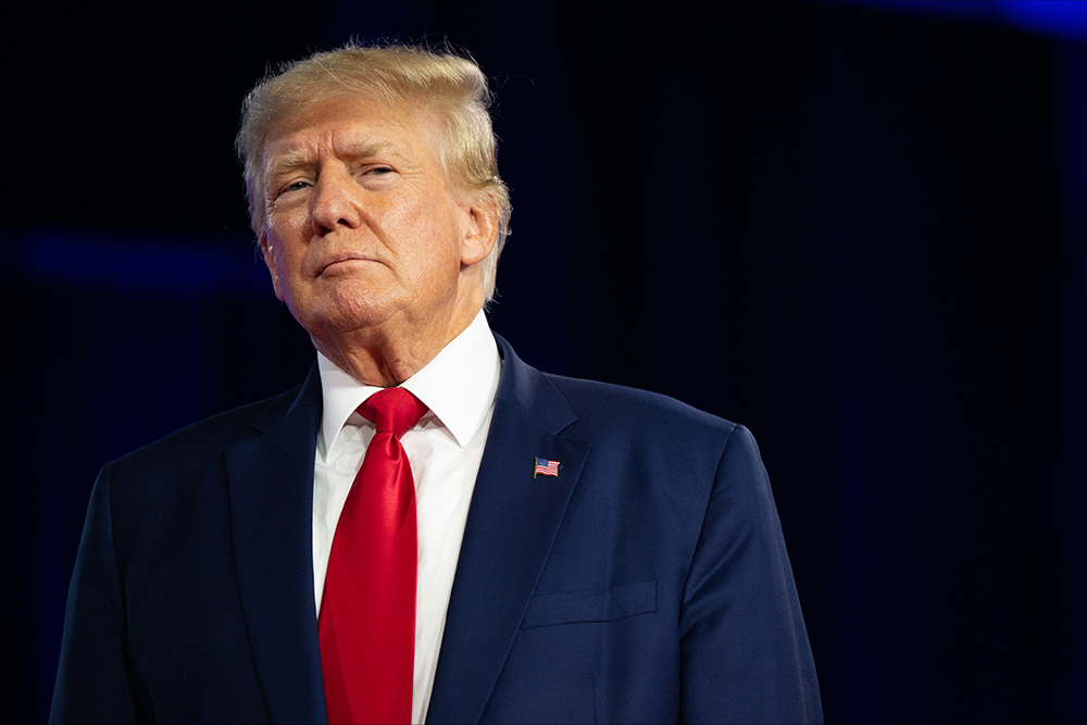 Trump was allowed to leave the court without bail