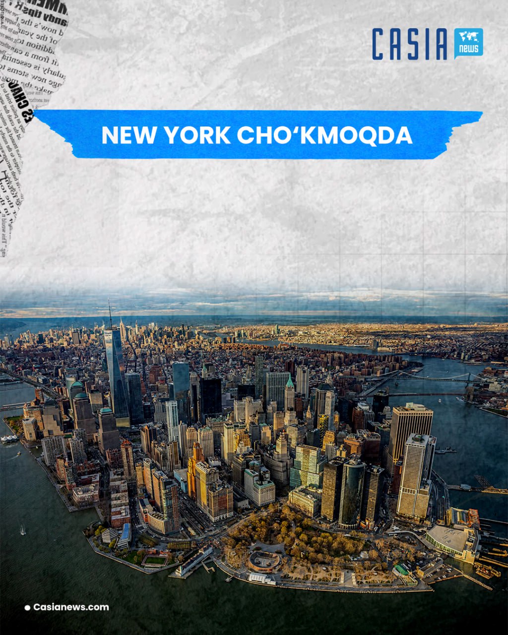 New York is sinking