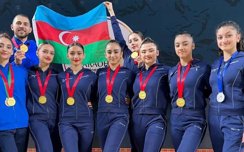 Azerbaijani gymnasts win gold medals at tournament in Egypt INDIVIDUAL