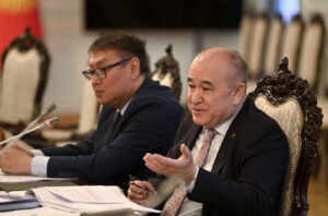 The profile committee heard information about the activities of the Ambassador to Germany Omurbek Tekebaev