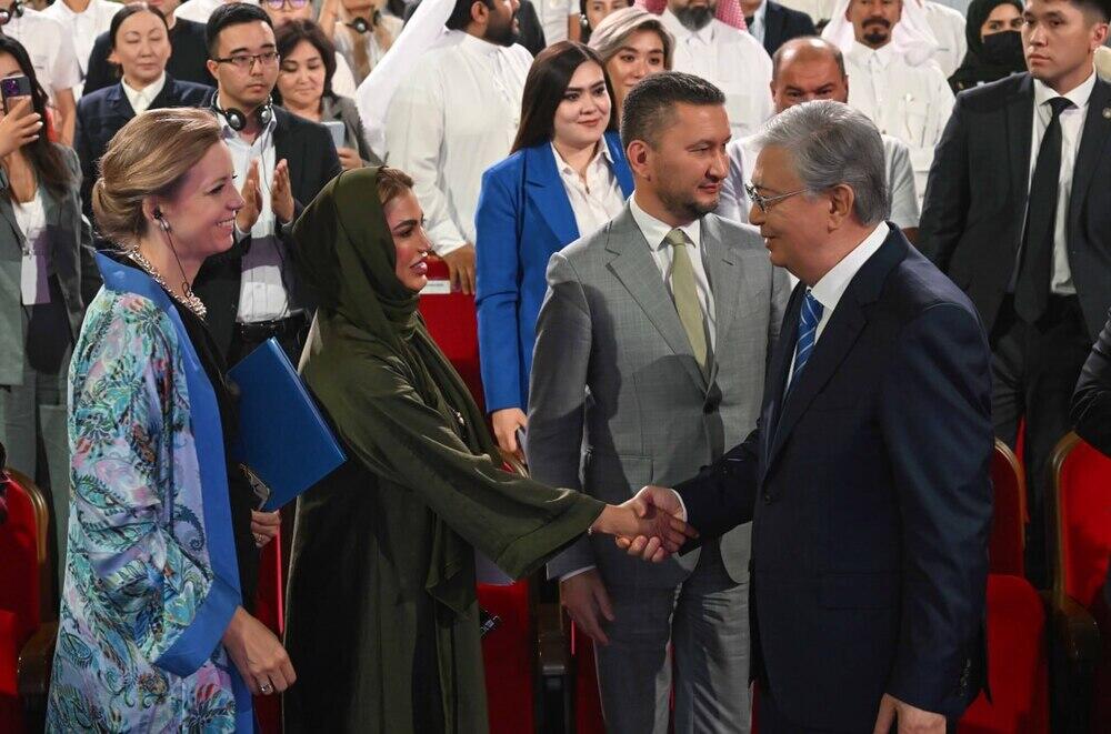Tokayev stated the need to support volunteer activities