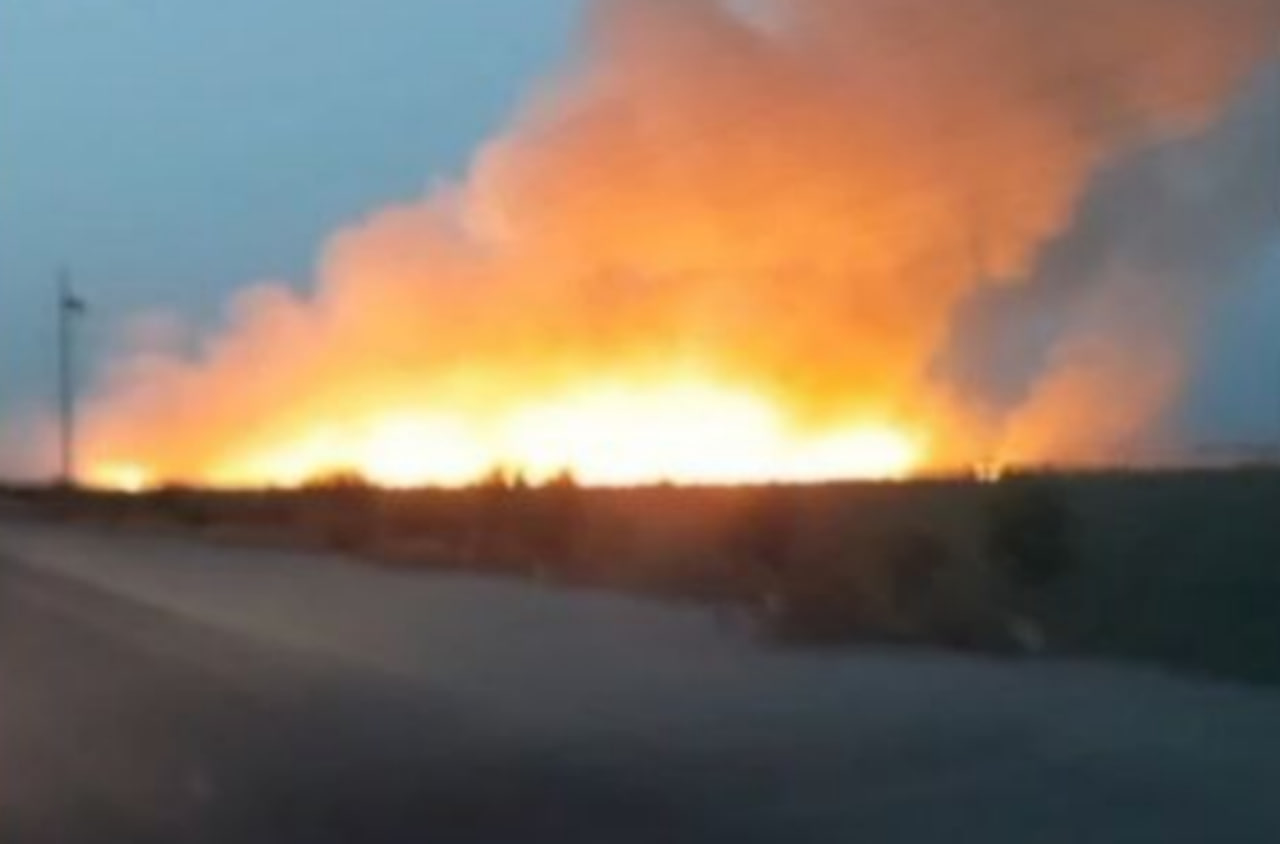 Three hectares of land burned in Chinoz