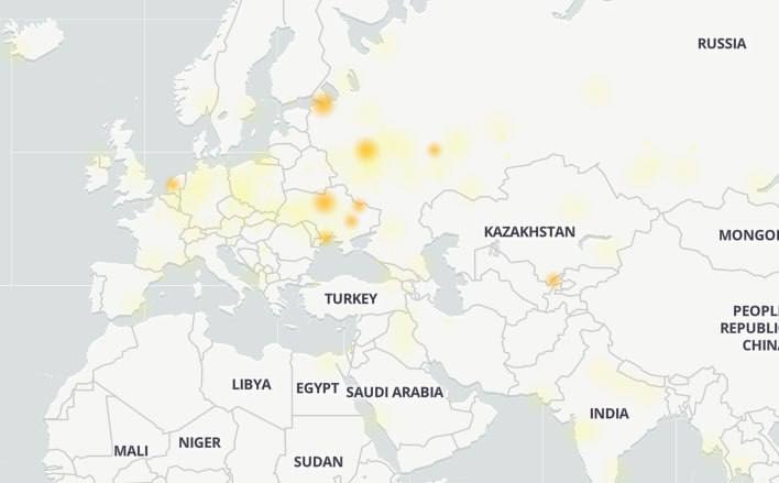There are problems with accessing the Telegram messenger in some countries