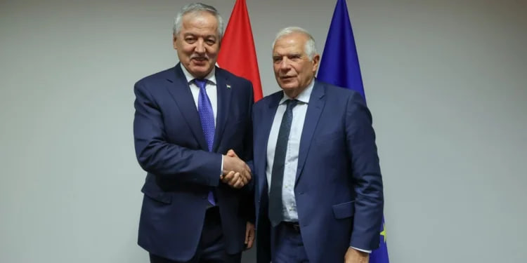 Sirojiddin Muhriddin held a meeting with Josep Borrell