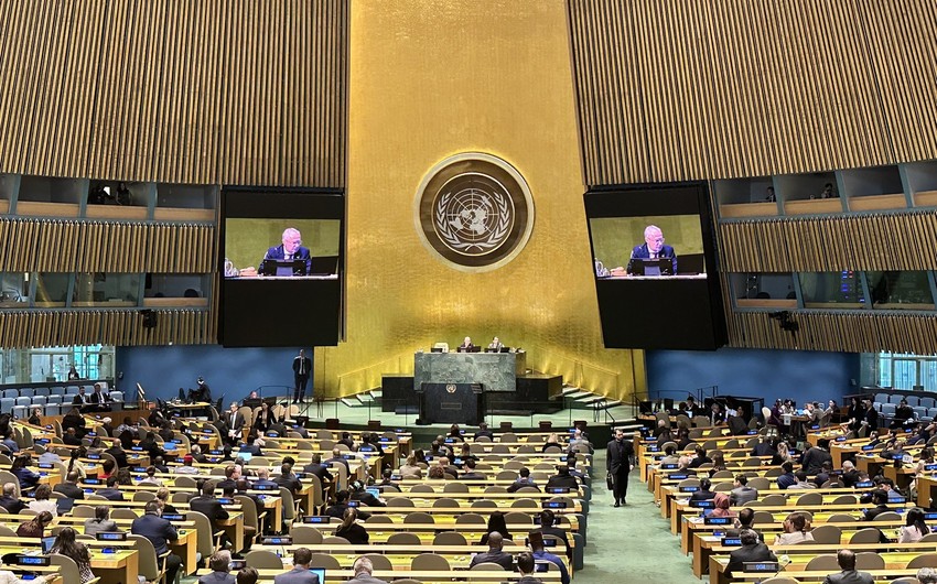 Azerbaijan joined the initiative of the President of the UN General Assembly