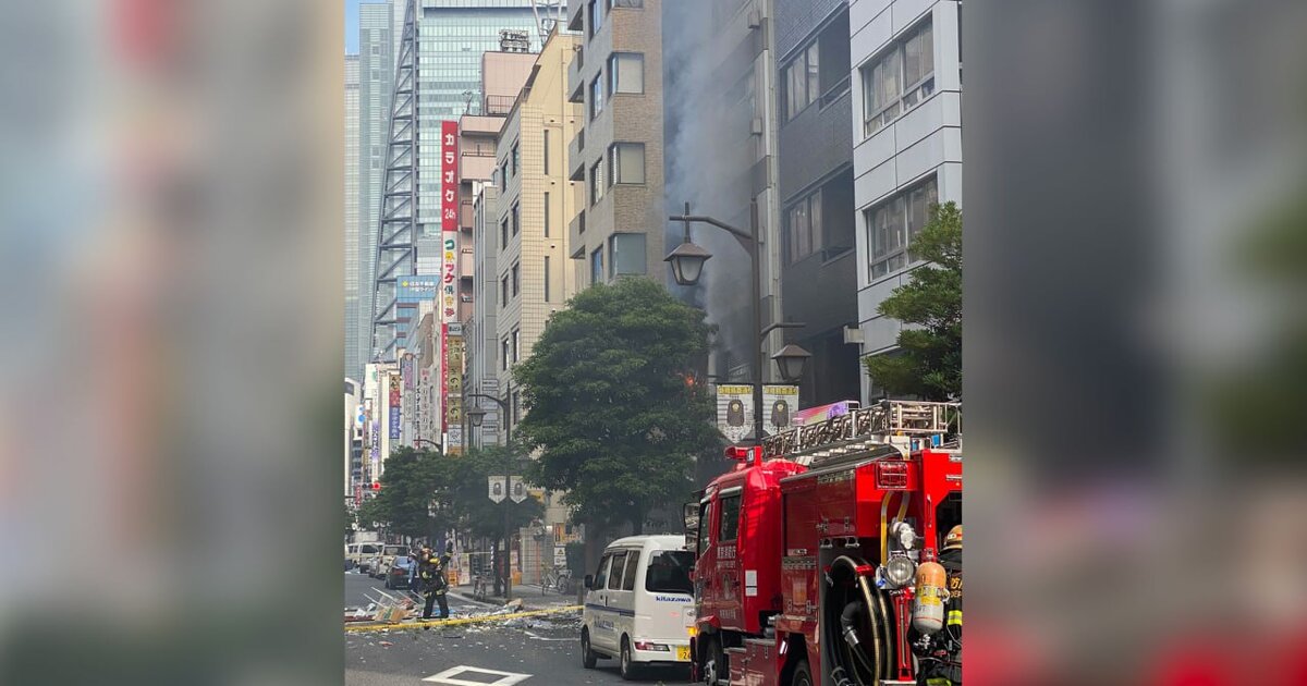Tokioda yuz bergan kuchli portlashda to‘rt kishi jarohatlandi