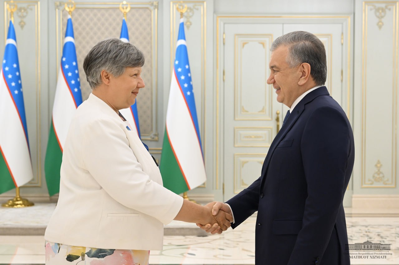 The President of Uzbekistan receives the Head of the OSCE/ODIHR Election Observation Mission