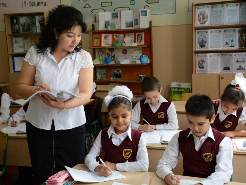 In Uzbekistan, pedagogues had the opportunity to rest more