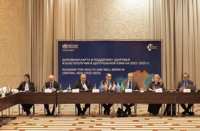 Roadmap to support health and well-being in Central Asia launched in Dushanbe