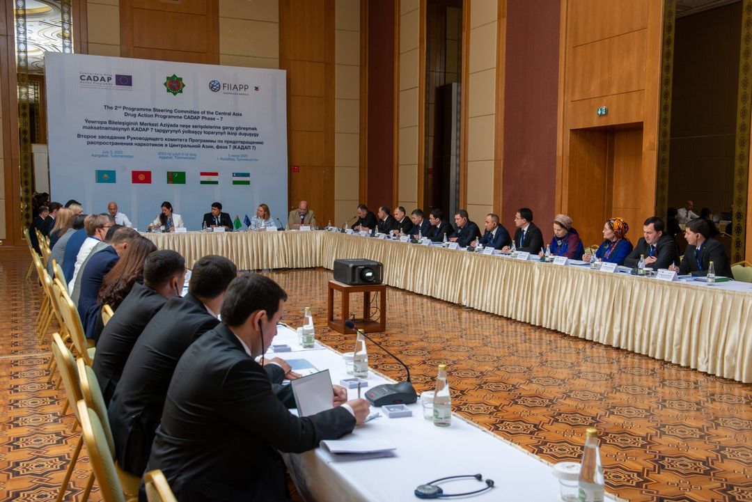 A meeting on preventing the spread of drugs was held in Ashgabat