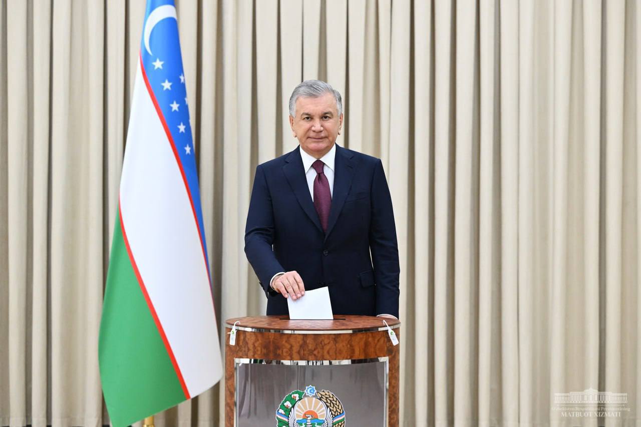 ⚡️Shavkat Mirziyoyev was re-elected president of Uzbekistan