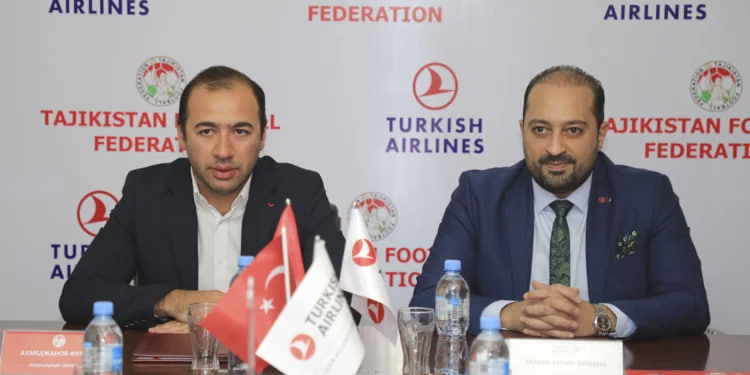 Turkish Airlines has become an official partner of the Football Federation of Tajikistan