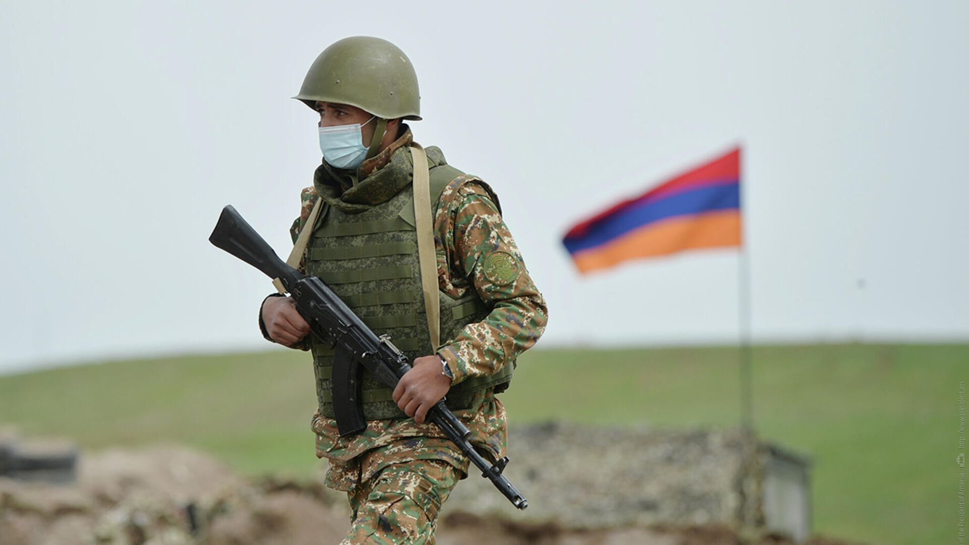 During a provocation by the Armenian Armed Forces on the border with Azerbaijan, an Armenian soldier was wounded
