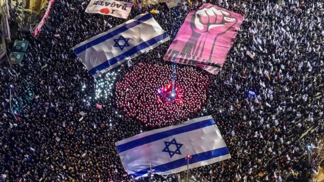 In Israel, dissatisfaction with the judicial reform blocked the roads to Jerusalem