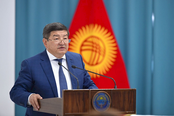 The Chairman of the Council of Ministers of the Kyrgyz Republic instructed to strengthen control over the implementation of the "Public Contract" project