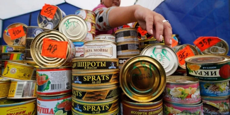 Illegal export to Tajikistan of 84 thousand cans of canned food crossed in the Chelyabinsk region