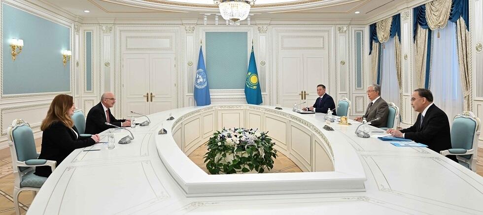 The Kazakh delegation visited Washington on a working visit