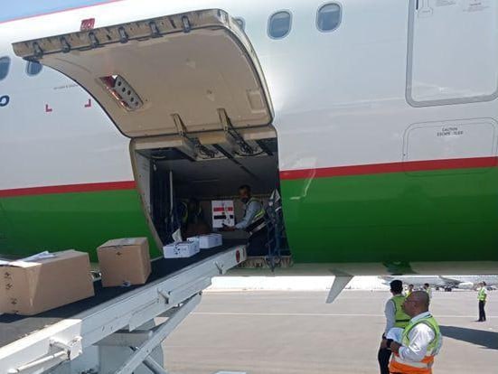 The next batch of anti-hepatitis C medicine was delivered from Egypt to Uzbekistan