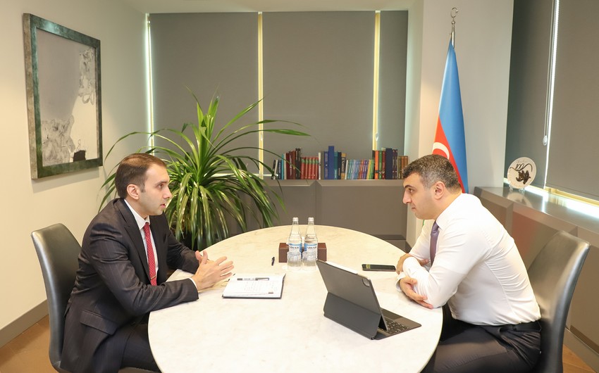 Taleh Kazymov met with the winner of the II Contest "Ascension"