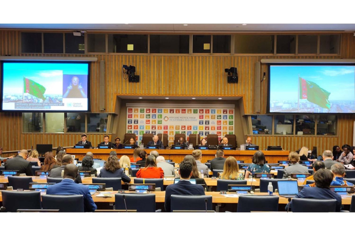 Turkmenistan submitted to the UN the second Voluntary National Review on the implementation of the SDGs