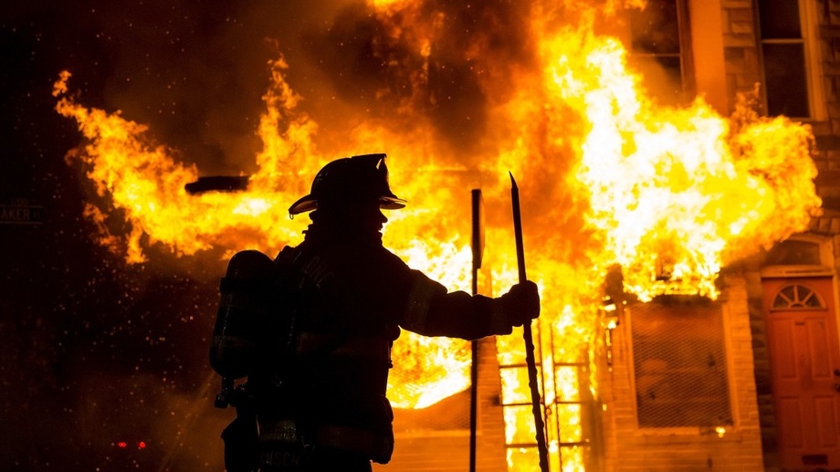 A major fire also broke out in the market in Khiva