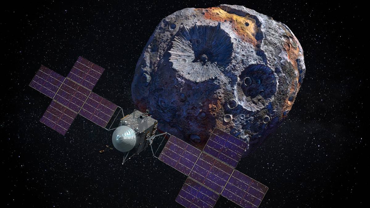 NASA sends a spacecraft to a gold-rich asteroid