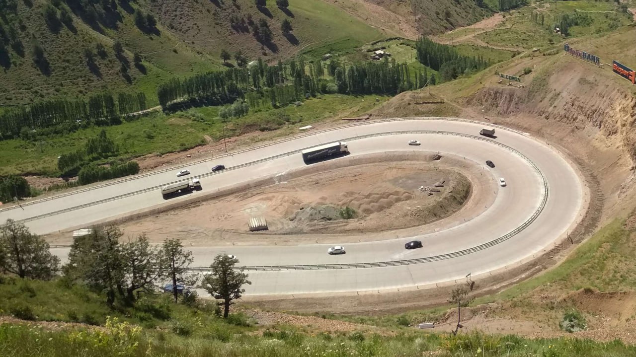 ⛰ Traffic on the highway passing through the "Kamchik" pass (260 kilometer of the A-373 road) was temporarily restricted