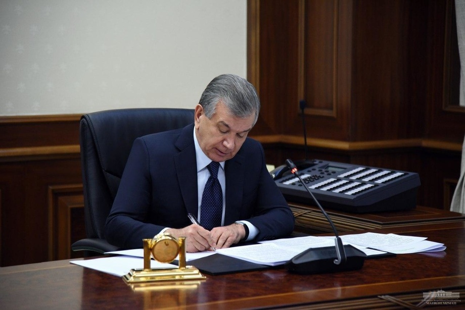 The Presidential Decree "On Measures for the Socio-Economic Development of the City of Tashkent until 2030" was adopted.