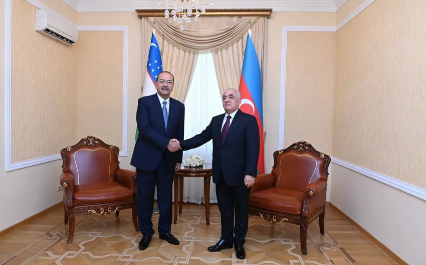 Abdulla Aripov invited Ali Asadov on an official visit to Uzbekistan