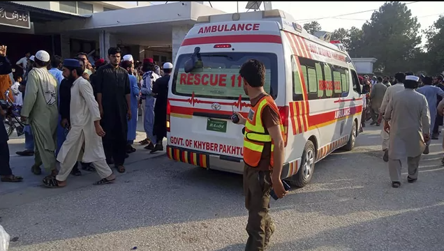 An explosion occurred at the party congress in Pakistan