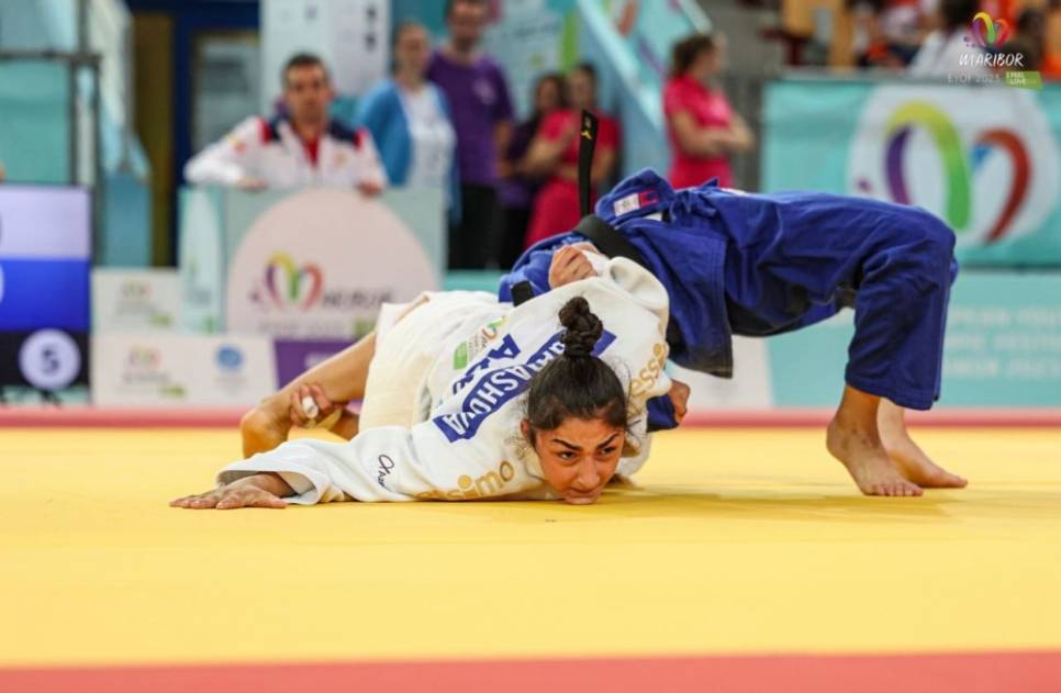 Azerbaijani judokas who successfully performed at EYOF returned to their homeland