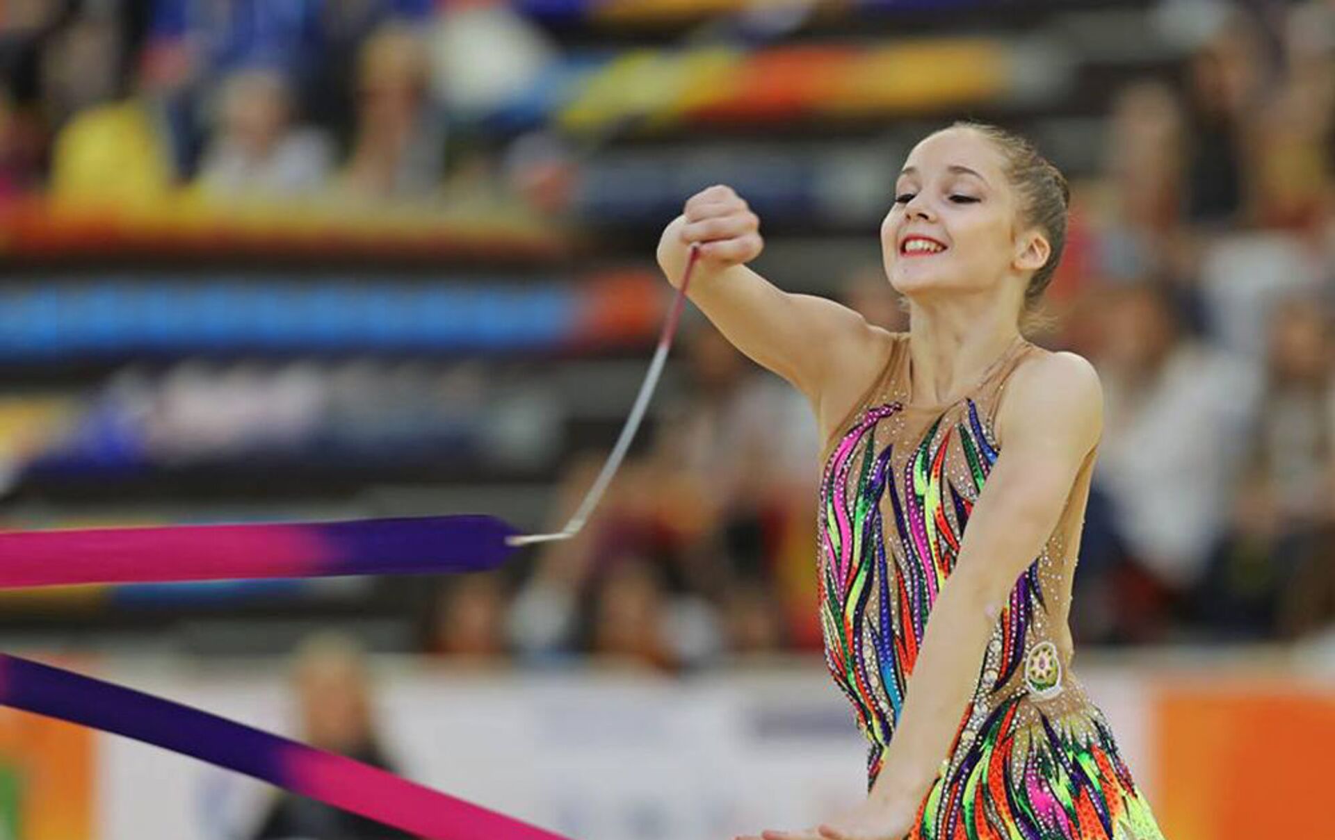 Azerbaijani gymnast wins three medals at Universiade
