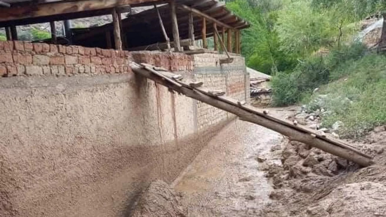 CoES reported on destructive mudflows in the region of Tajikistan