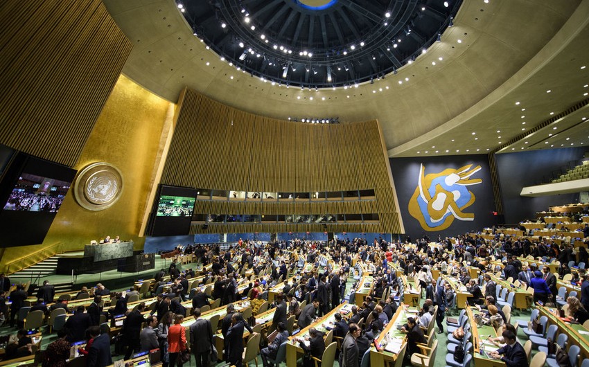 Azerbaijan calls on Armenia to pay compensation for damages at UN meeting