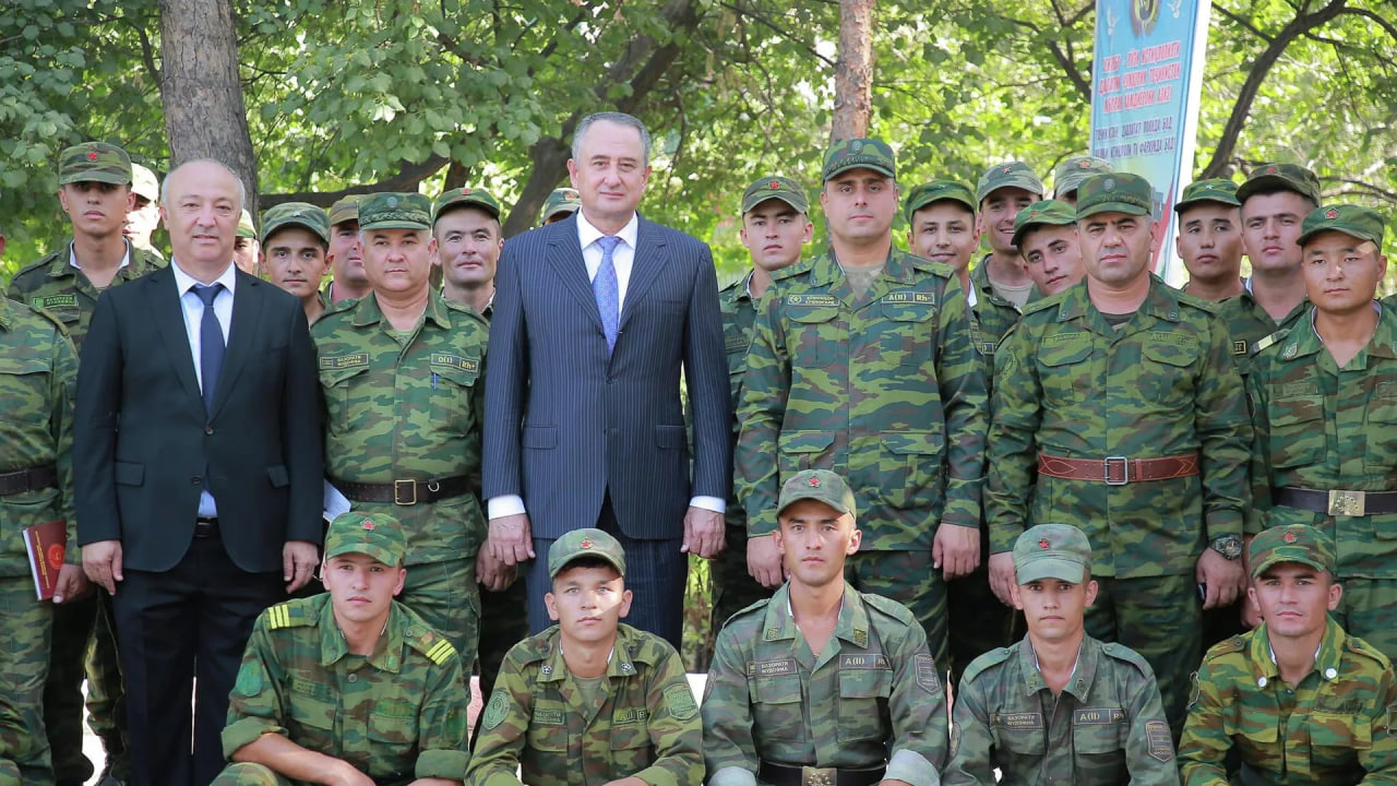 Davlatali Said checked the quality of living of soldiers in the military unit