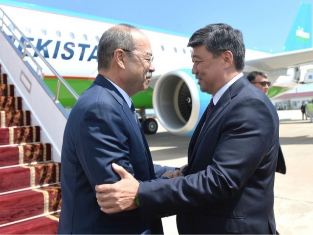 Abdulla Aripov went to Kyrgyzstan