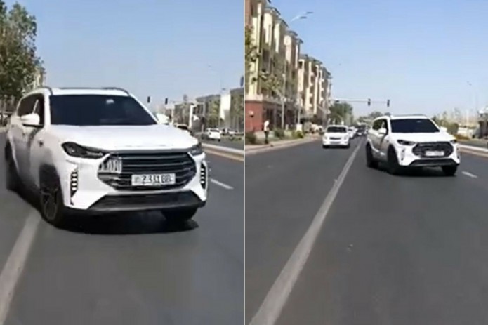 In Samarkand, action was taken against the groom who violated traffic rules by maneuvering at his wedding