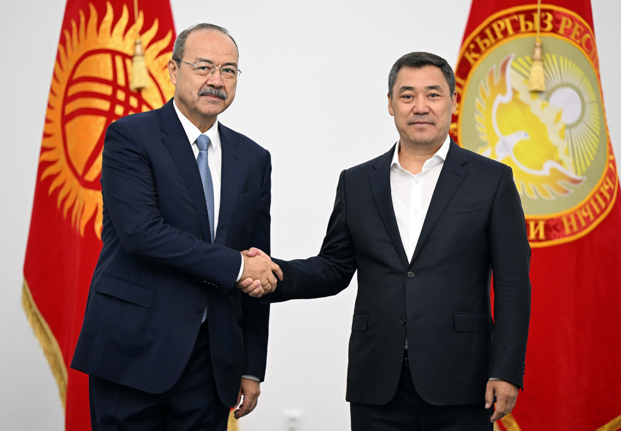 Abdulla Aripov met with the President of Kyrgyzstan