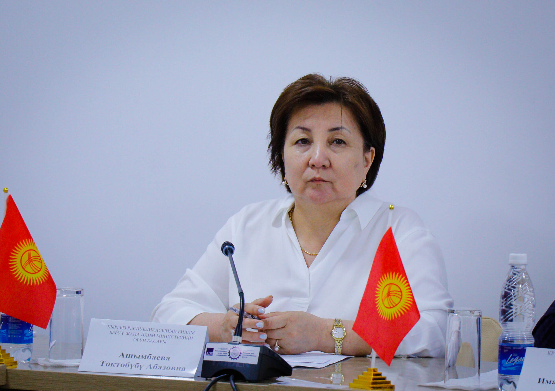 Toktobubu Ashymbayeva dismissed as Deputy Minister of Education of the Kyrgyz Republic
