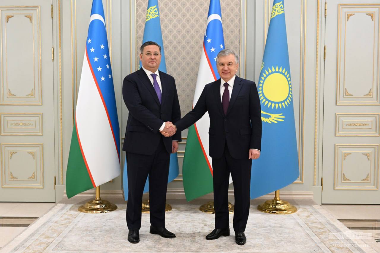 Shavkat Mirziyoyev received the Minister of Foreign Affairs of Kazakhstan