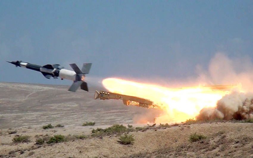 Air defense units of the Azerbaijani Armed Forces performed live firing