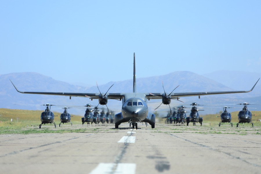 Air Force Air Show at Chirchik