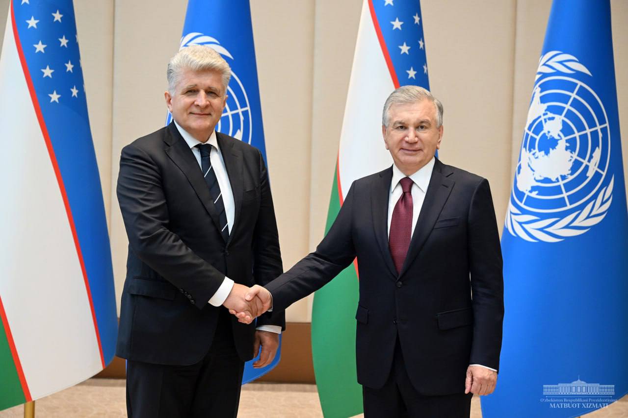 UN structures were said to support the new Uzbekistan building program