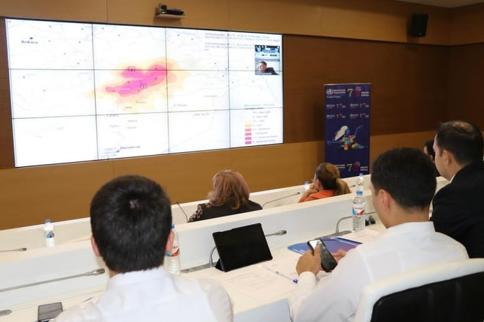 Turkmenistan and WHO work to strengthen the capacity of the ambulance service