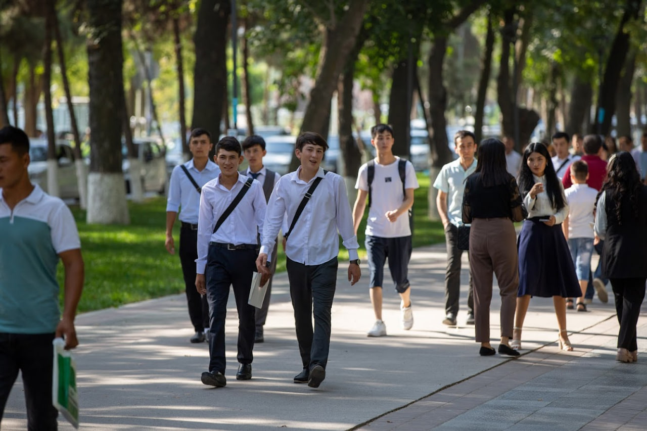 In Uzbekistan, some students are paid a part of the contract amount