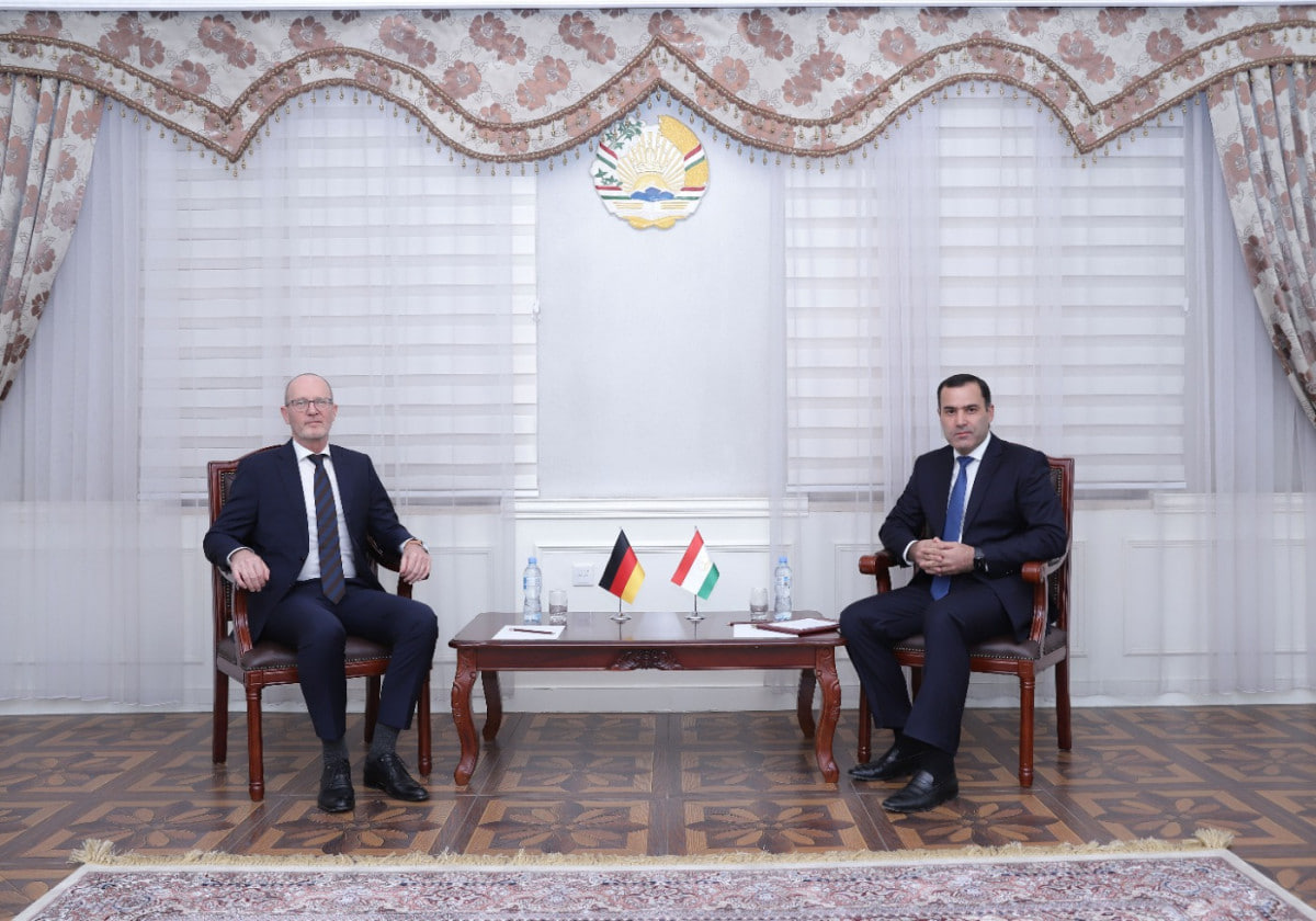 Presentation of copies of credentials of the Ambassador of Germany took place at the Ministry of Foreign Affairs of Tajikistan