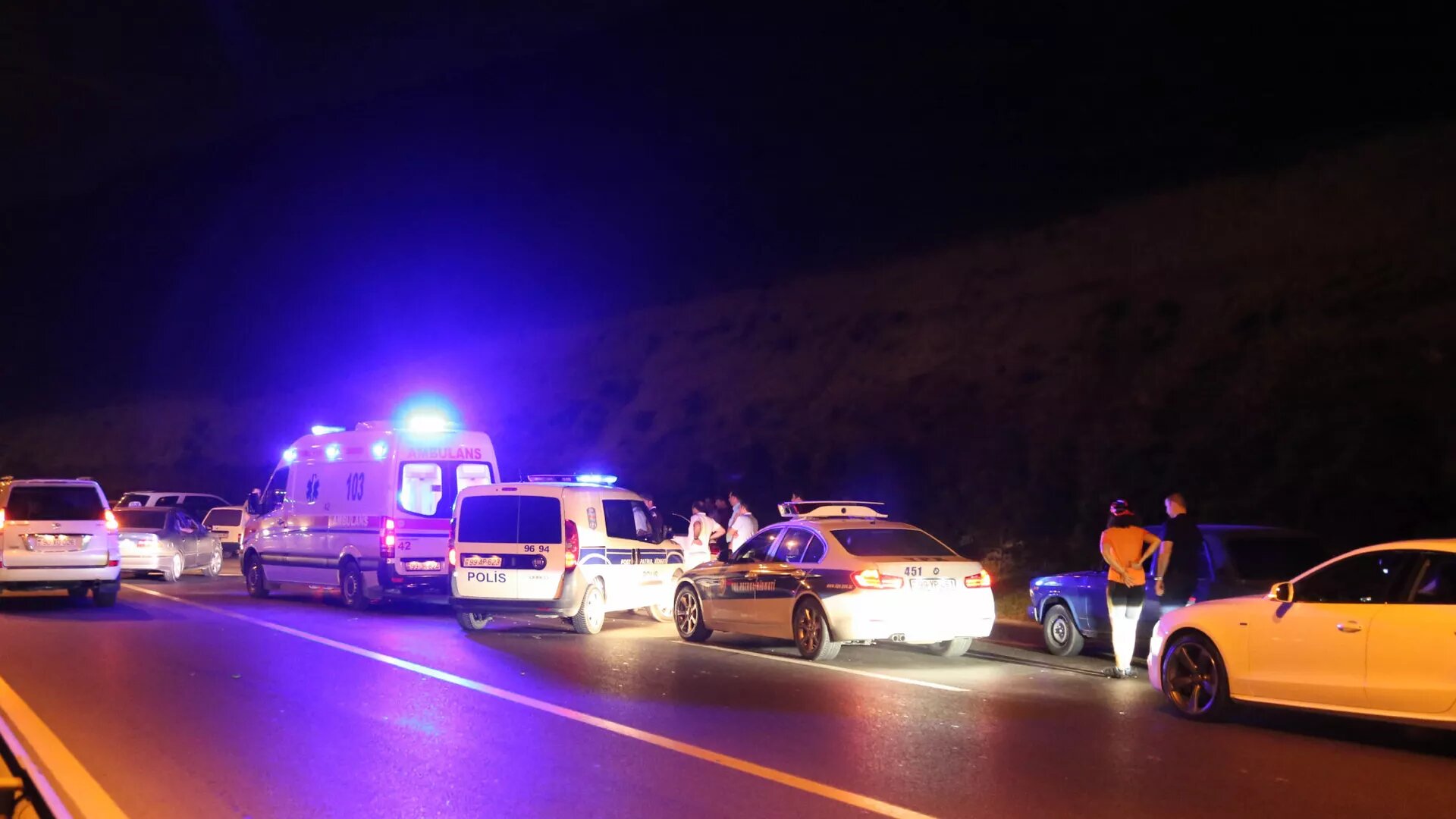 Severe road accident occurred in the west of Azerbaijan, two Turkish citizens died