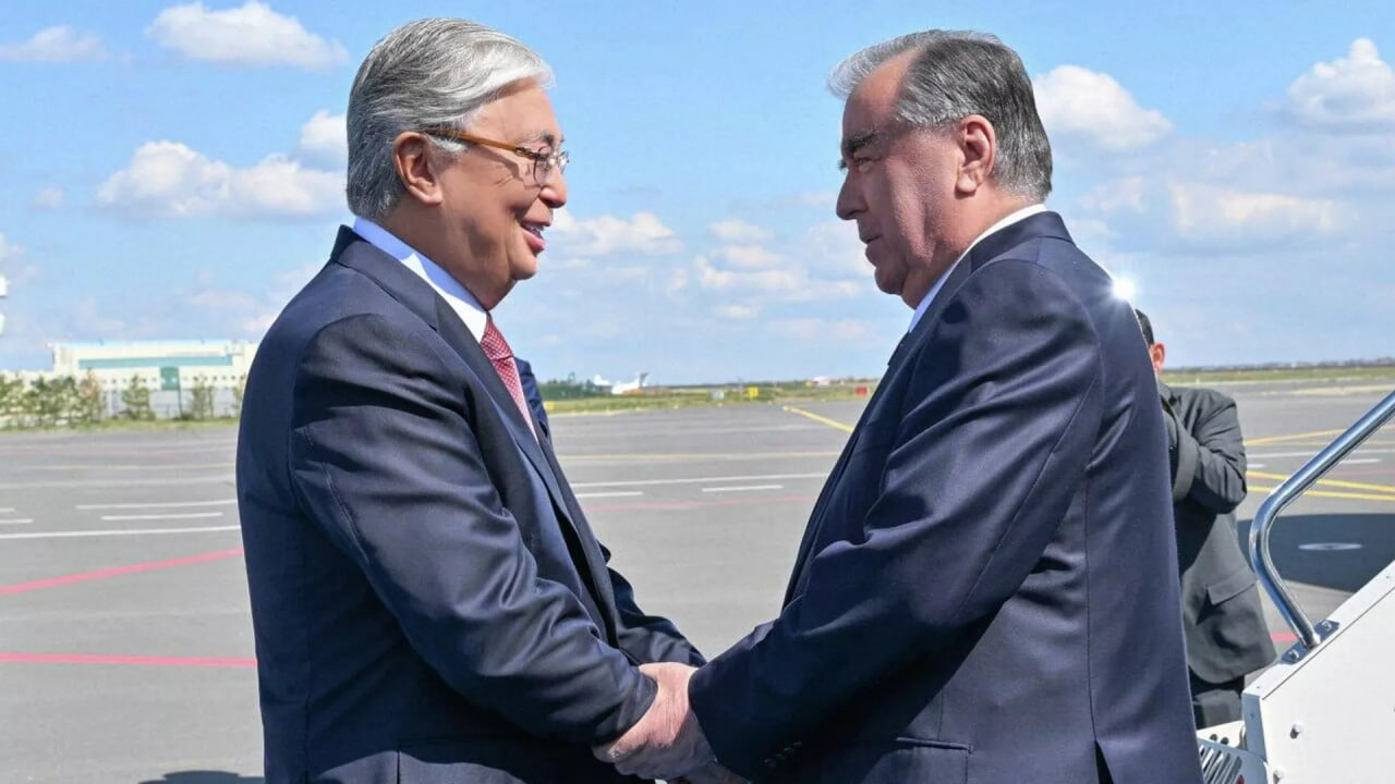 Tokayev himself met Emomali Rahmon at Astana airport