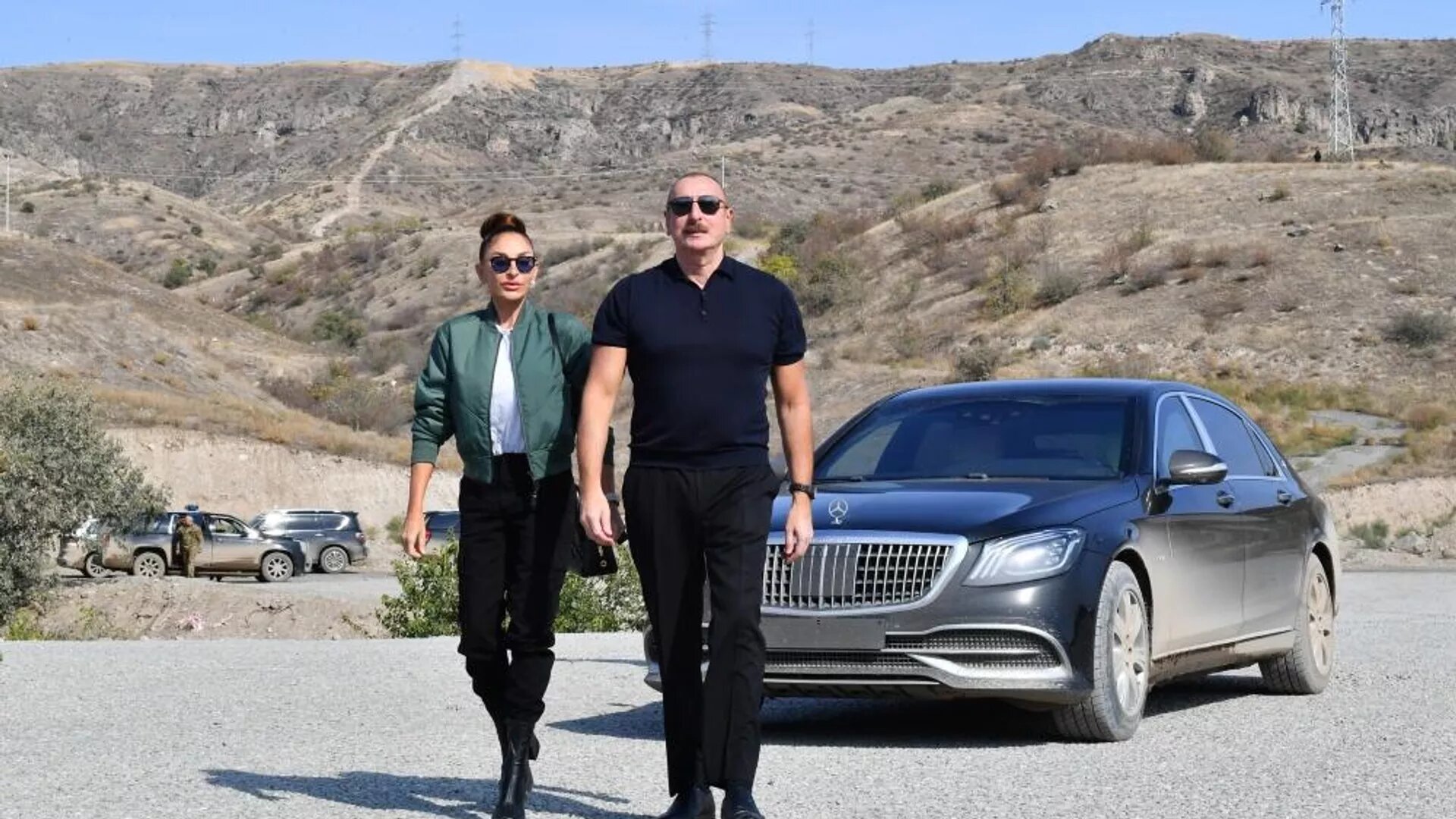 Ilham Aliyev and Mehriban Aliyeva visited Kalbajar region