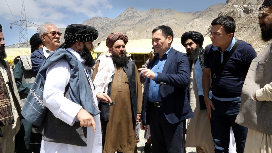 The Minister of Transport went to Afghanistan